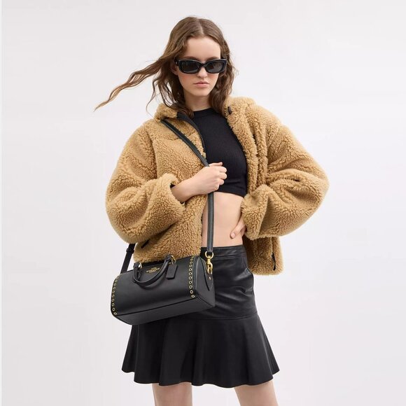 Coach Long Rowan with Gold Grommets - Picture 3 of 12